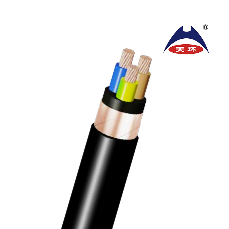 N2xsy Power Cable 0.6/1kv with Cu Conductor XLPE Insulated Copper Tape Screen Shield and PVC Sheathed for Underground