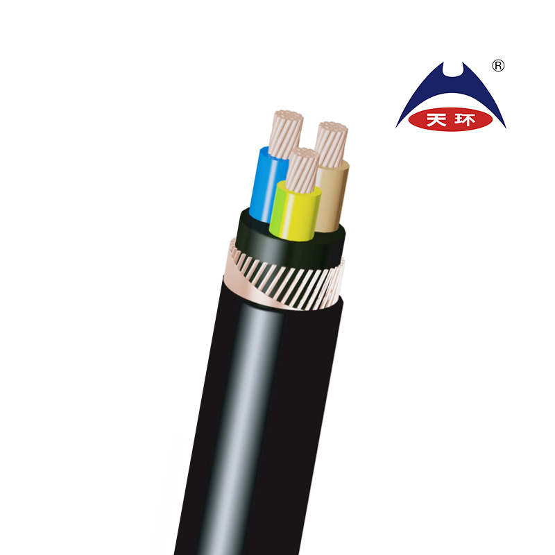 Nycy Power and Signalling Cable 0.6/1 Kv PVC Insulated and Sheathed with Concentric Protective Cu Conductor