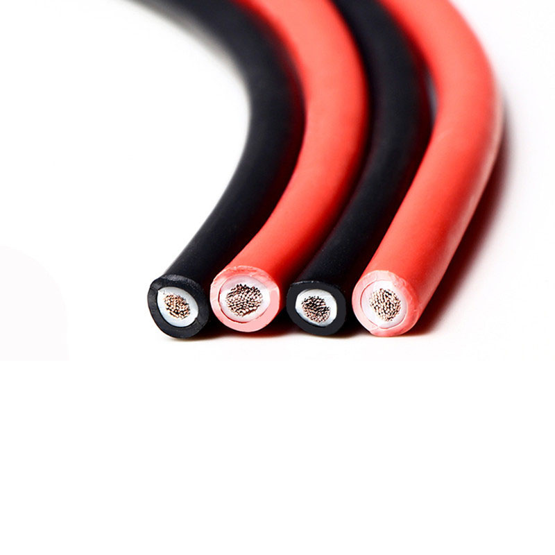 Cable solar de fábrica original resistente a la abrasión, retardante de llama para sistemas de energía solar