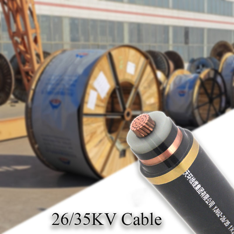 Cable XLPE de alta densidad con propiedades térmicas retardantes de llama de fábrica original para construcción