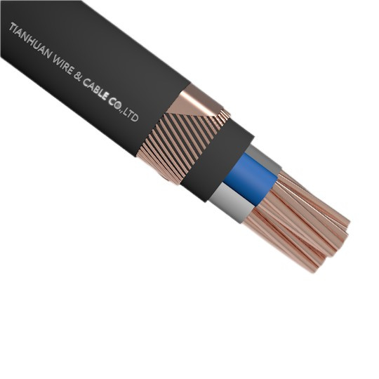 Original Factory Non-Toxic Ozone Resistance Environmental Protection Armoured Cable with Copper Insulated
