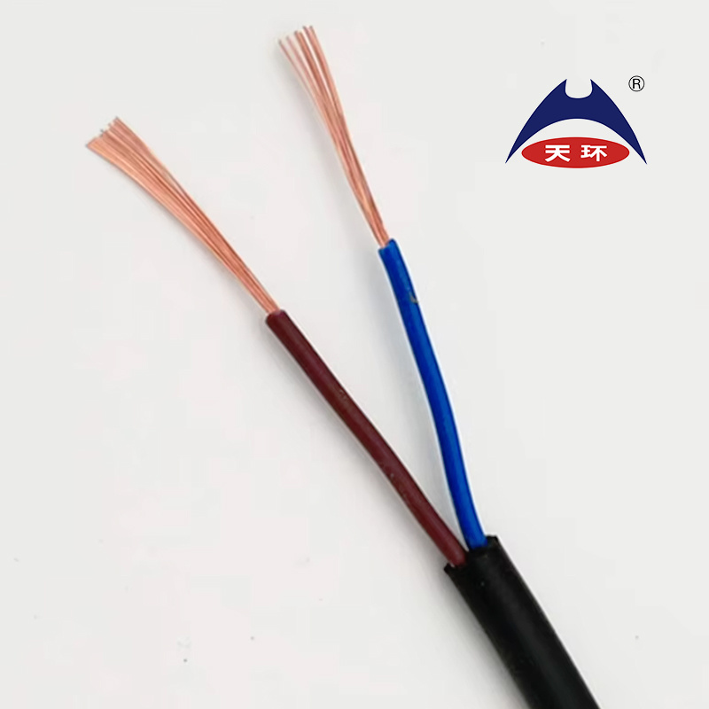 Cable Eléctrico Flexible de PVC para Instalaciones Domésticas RV Rvv H05VV-K 0.75mm 1mm 1.5mm 2.5mm Cable de Cobre Trenzado