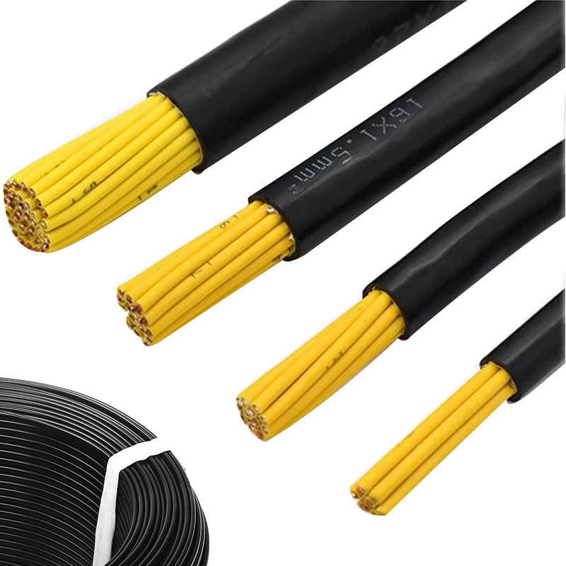 PVC Insulation and Sheath Multi Flexible Copper Core Conductor Control Cable Wires
