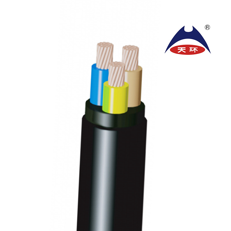 Power Cable 0.6/1kv with Cu Conductors, PVC Insulated and PVC Sheathed Power Kable