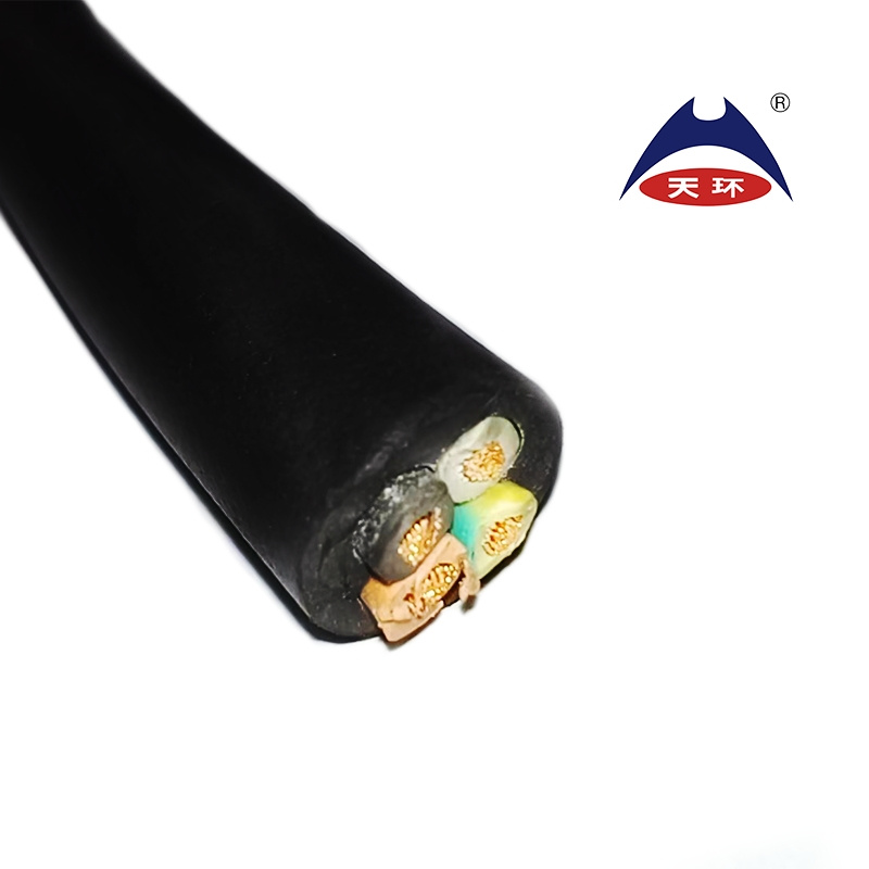 Cable de potencia tipo W 4 núcleo de alta resistencia 4G1.5mm 4G2.5mm cable eléctrico