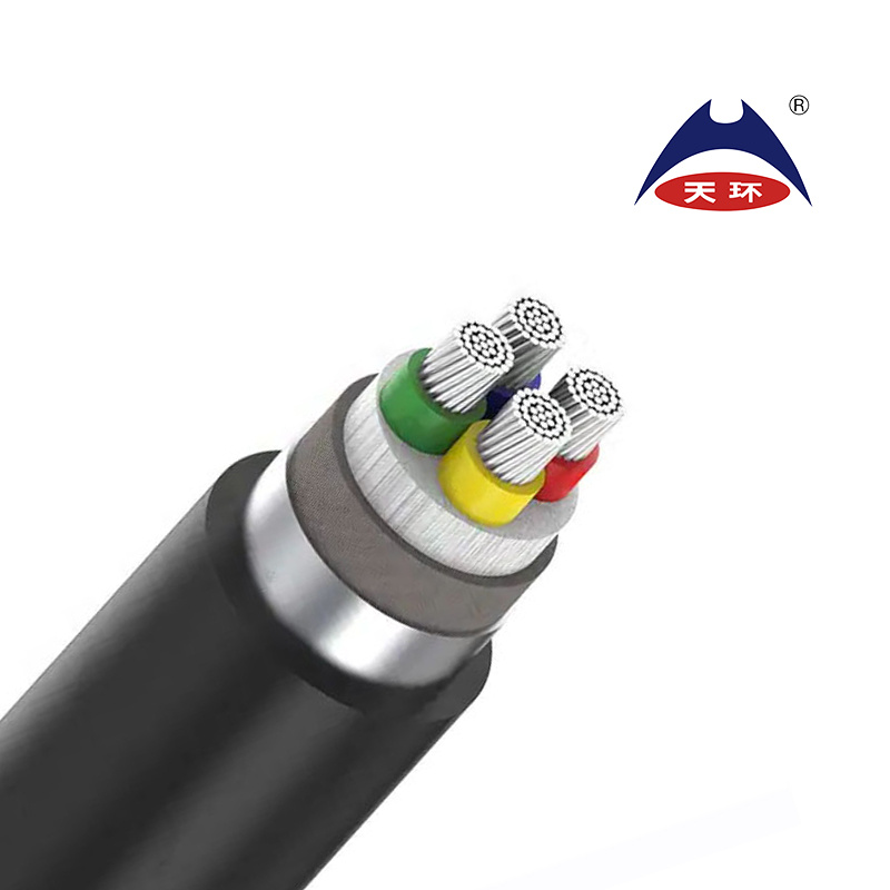 Power Cables IEC 60502-1 Al/XLPE/Sta (DST) /PVC 0.6/1 Kv 2 Cores 2X16mm2