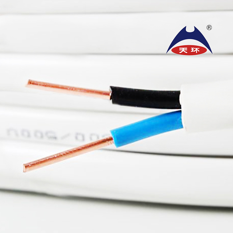 Power Connection VDE Standard H05vvh2-U 0.75mm2 PVC Insulated Power Cord Wire