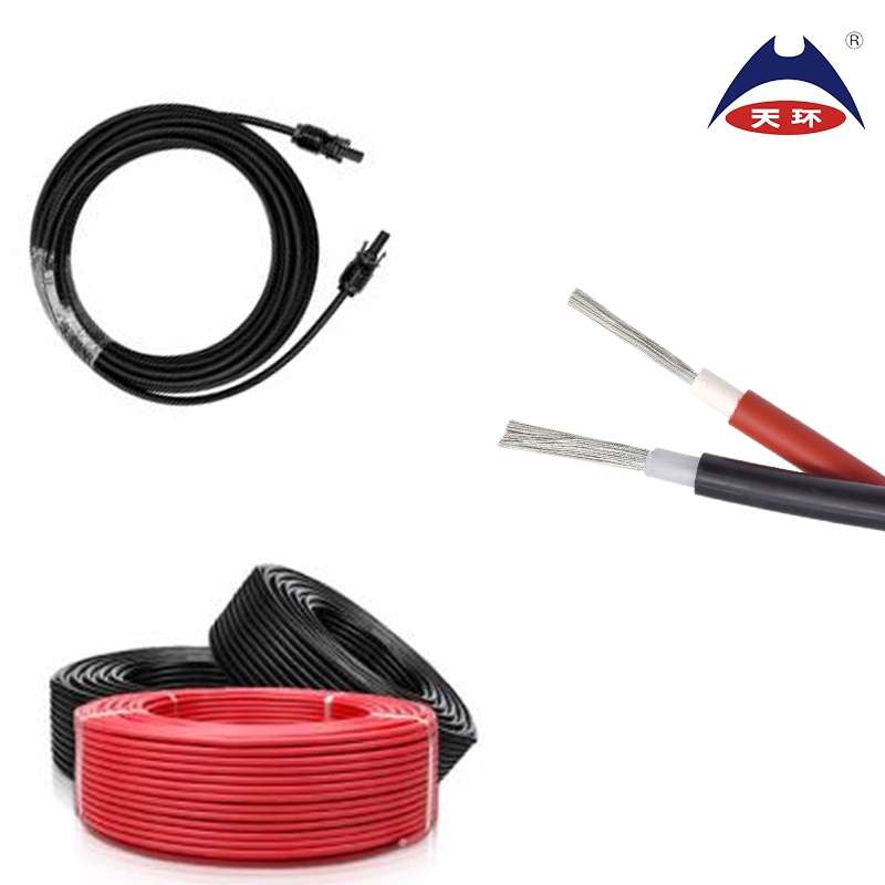 Single Conductor 50A 1500V TUV CE Approved Rated Solar Photovoltaic Conducting Wire