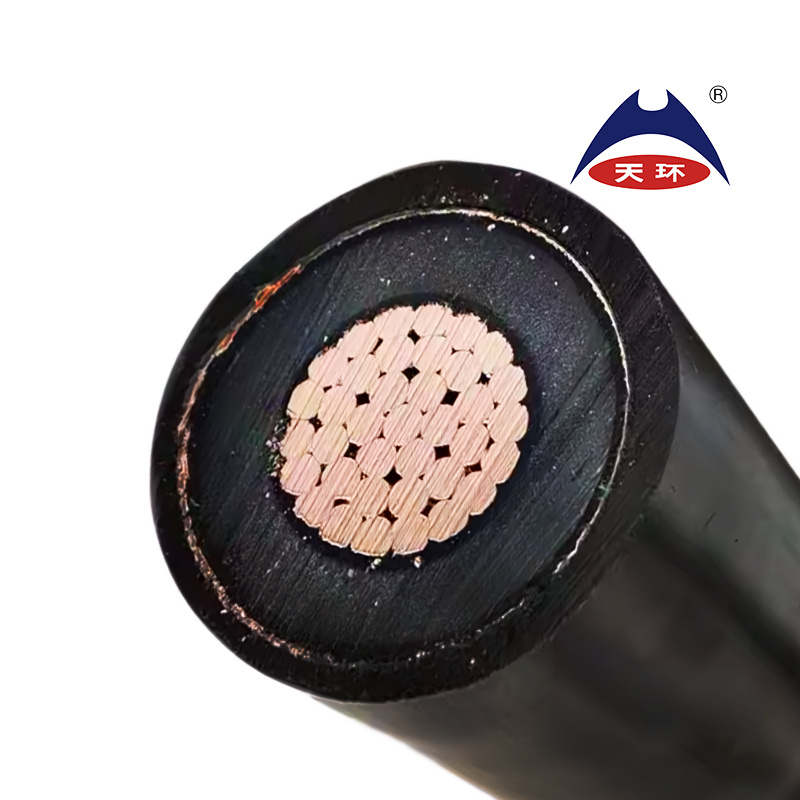 Cable de potencia de cobre blindado de PVC de un solo núcleo para conectividad confiable