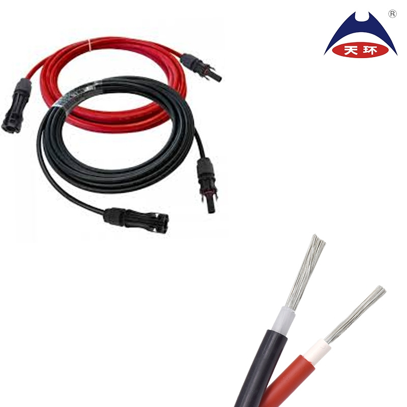Single Core Tinned Copper Conductor Solar Power Cables with Xlpo Insulation for Construction and Power Stations