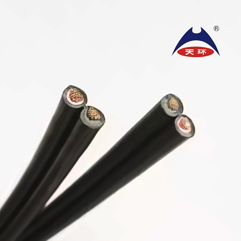Aprovado pela TUV Cabo de Cobre Solar de Alta Qualidade Dual 2*4mm2