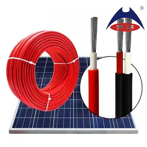 TUV Certification 4mm2 Tinned Copper Conductor Crosslink Polyethylene Photovoltaic Solar DC Cable for Photovoltaic System PV Solar