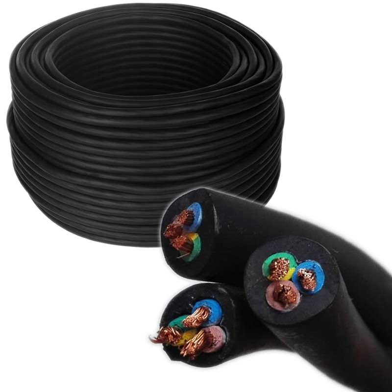 The Best Flexibility Heat-Resistant UV Resistant Rubber Cable for Industrial Power Plant