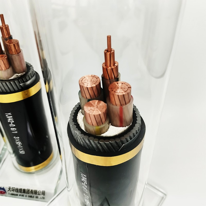 The Best Non-Toxic Ozone Resistance Good Light Transmission Armoured Cable for Power Station