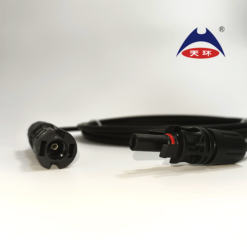 Tianhuan Solar Panels Wire PV Connector Extension Cable