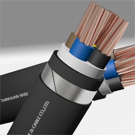 Garantía de Comercio Cable de Potencia No Tóxico a Prueba de Fuego de Bajo Humo para Subterráneo