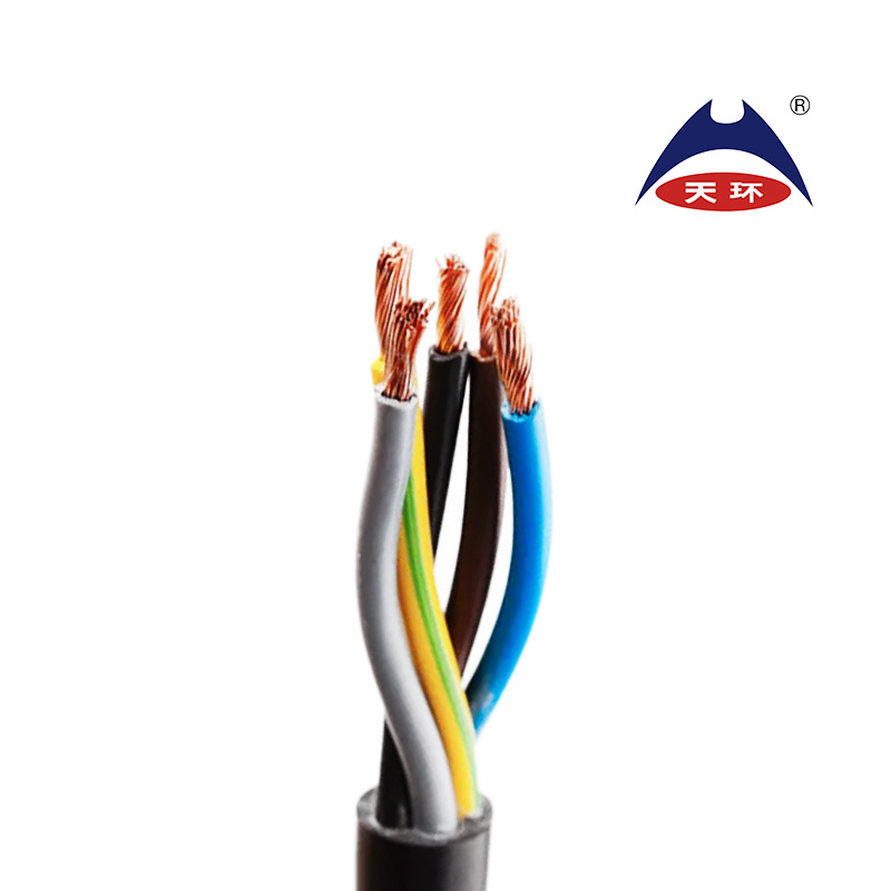 VDE Flexible DC H05rr-F H05rn-F H07rn-F Rubber Power Cable