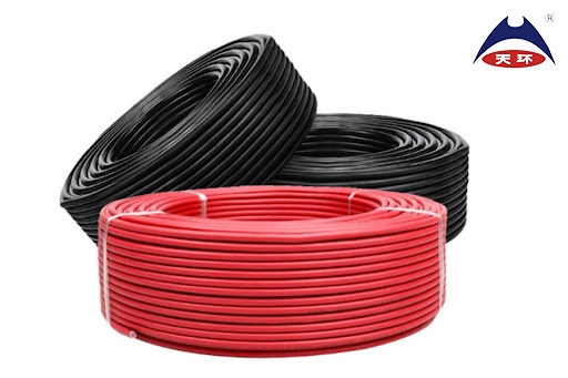 Wholesale Price PV1-F 1000V 6mm2 Xlpo Insulated Tinned Copper Solar Wire