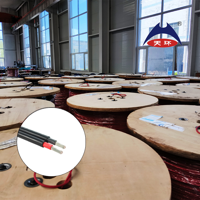 Wholesale Solar Cable XLPE Insulation PV1-F H1z2z2-K 2.5mm 4mm 6mm 10mm 16mm Solar Cable