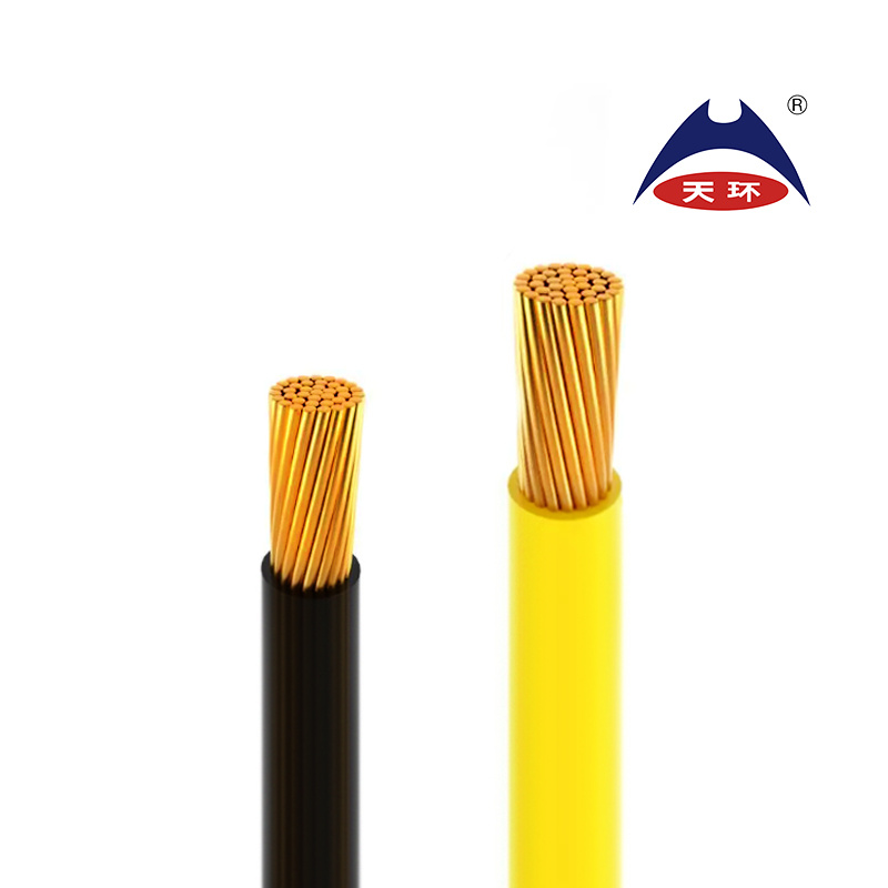 Yj OEM H07V-U/H07V-R 1.5mm 2.5mm Multicolor Solid 7 Stranded Single Core Electric Wire Insulated Cooper Building Wires