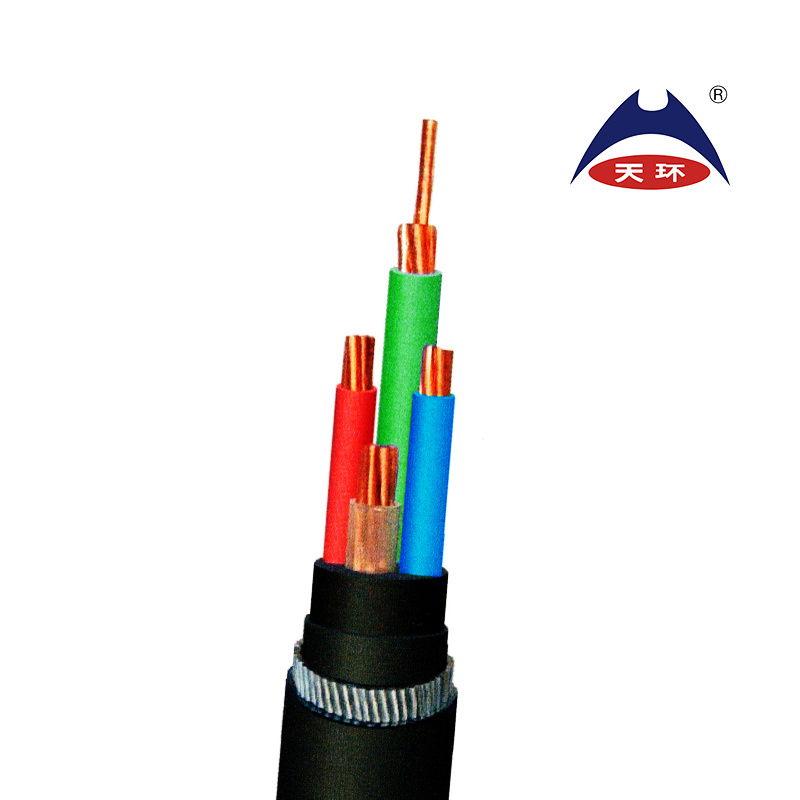 Zr-Yjv32 2 Núcleo 3 Núcleo 4 Núcleo Armado de Alambre de Acero Galvanizado Cable de Suministro de Energía Eléctrica