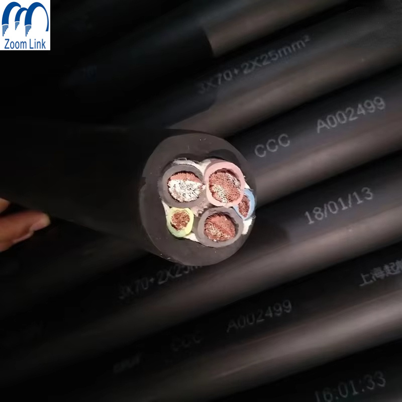 Yc Copper Conductor Rubber Insulation Submersible Pump Cable Wire Used Under Water Cable
