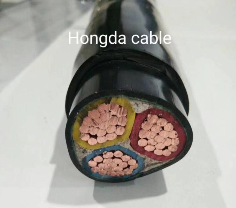 0.6/1kv 3/4/3+1/5 Cores Multicore Copper XLPE/PVC Insulated Power Cable