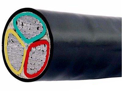 0.6/1kv 3 Núcleo 240mm2 Conductor de Aluminio Aislado con XLPE/PVC Cable de Potencia