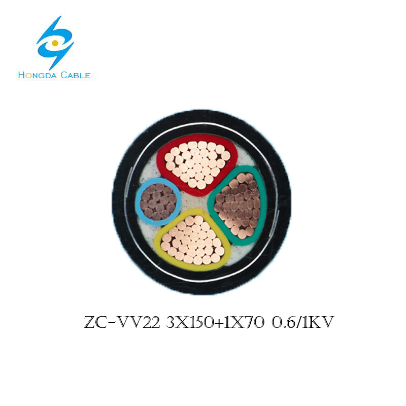 0.6/1kv 3X150+1X70mm2 Copper Power Cable