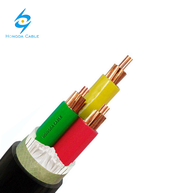 0.6/1kv 3core 25mm 16mm Cooper Core XLPE Insulation Cable