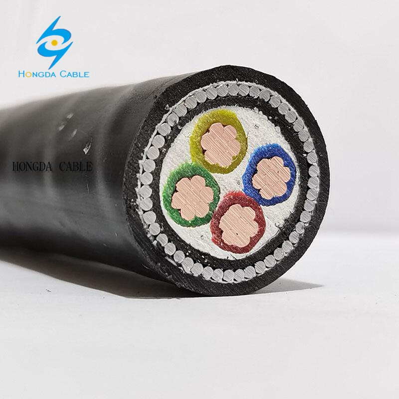 0.6/1kv Cu/XLPE/PVC XLPE Insualted PVC Sheathed 4 X 35mm Power Cable