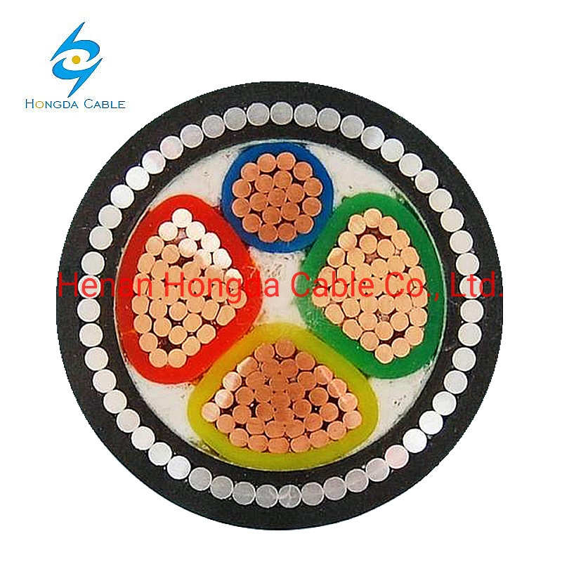 0.6/1kv Underground Electrical Armoured Cable 4 Core Copper Power Cable 25mm 35mm 50mm 70mm 95mm 120mm 185mm 240mm