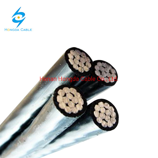 0.6kv Stranded Aluminum Conductor XLPE Insulation 4X25mm 35mm ABC Power Cable