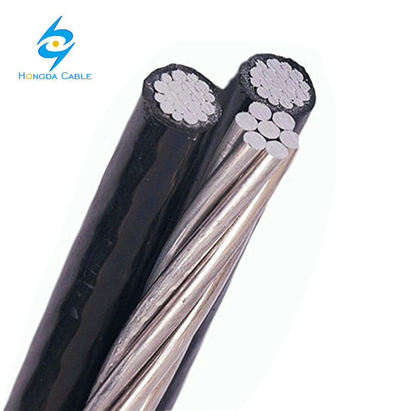 1/0-1/0-1/0 Gammarus Aluminum Triplex Overhead Neutral-Supported Multiplex Conductor Service Drop Cable
