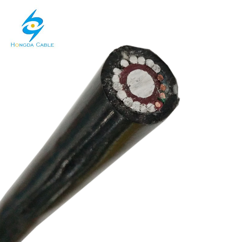 1*16+16+4*0.5mm2 1/0.8mm Cables Concéntricos Divididos de Conductor Neutro Aislados de PE 1.1mm