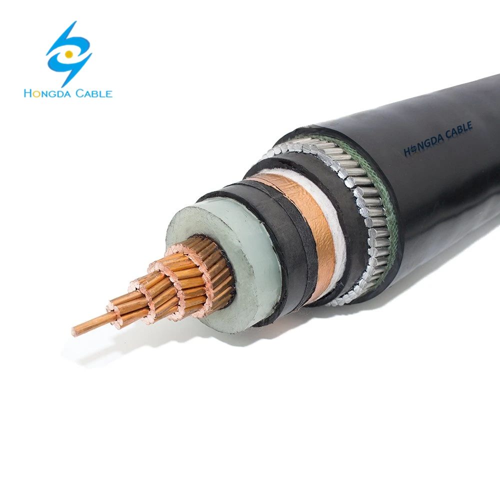 1.8/3.0 (3.6kV) Yjlv72, Al/XLPE/Cts/PVC/Awa/PVC Cable, 1X300mm2