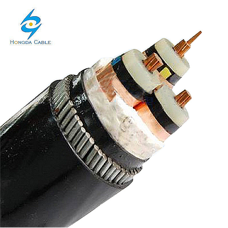 10kv Yjy Yjly Yjly23 Yjy23 PE Sheathed Cable 3*120 3*240 3*150