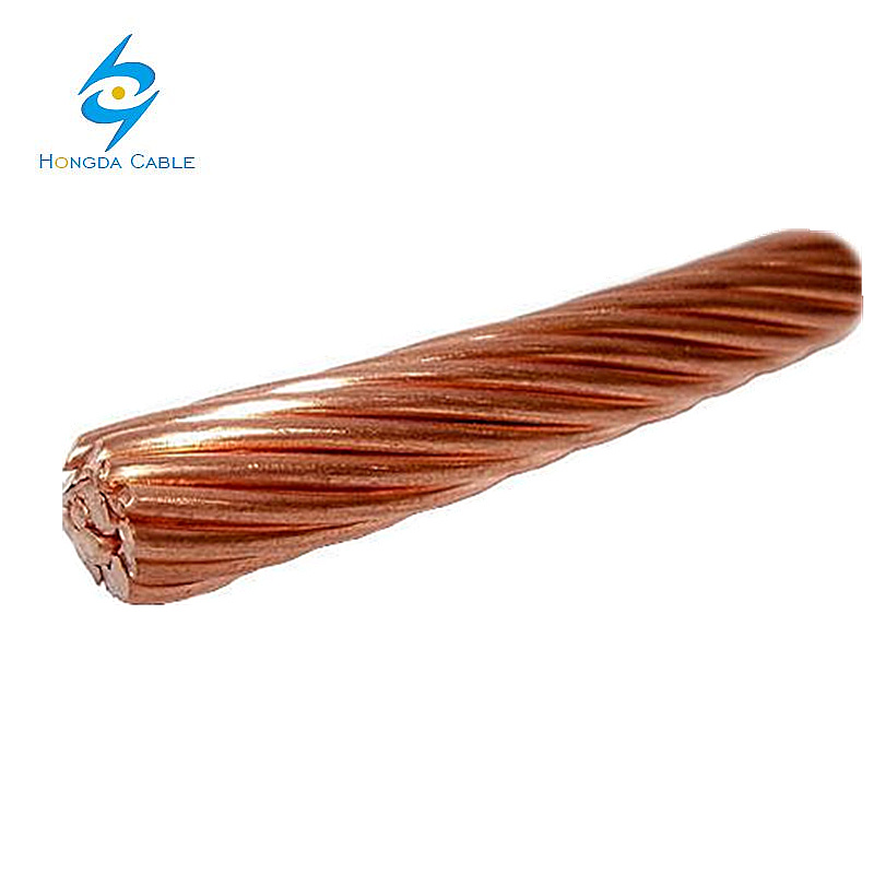 19 Strands 19 X 1.4mm Bare Copper Conductor Wire 29.3mm2
