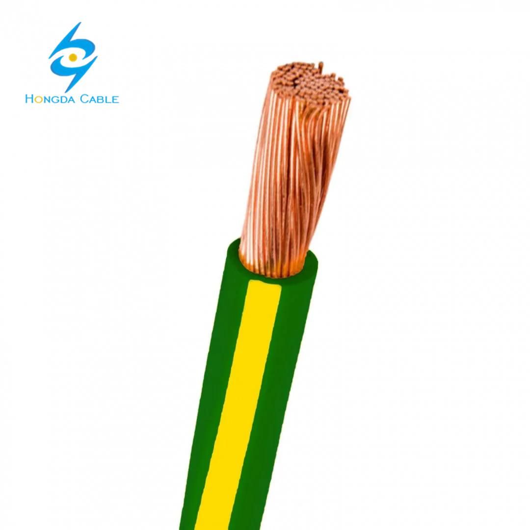 1X70 mm2 PVC Insualted Cu/PVC Ecc Yellow Green Earth Cable