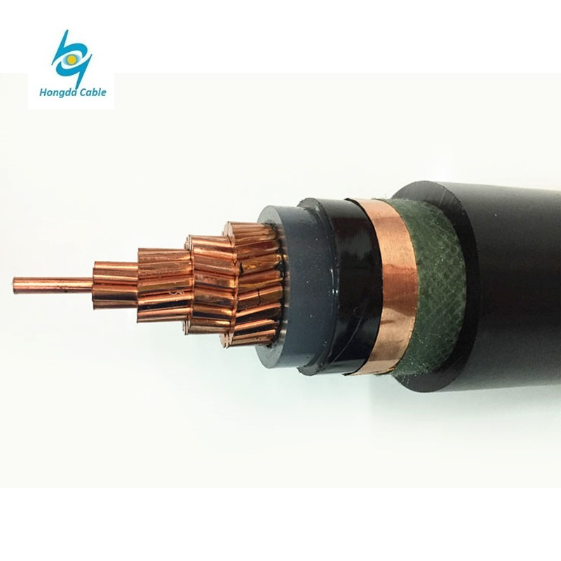 1kv to 35kv Cu/Al /XLPE/Cts/Cws/ PVC/PE/LLDPE Power Cable 50mm 70mm Mv Power Cable