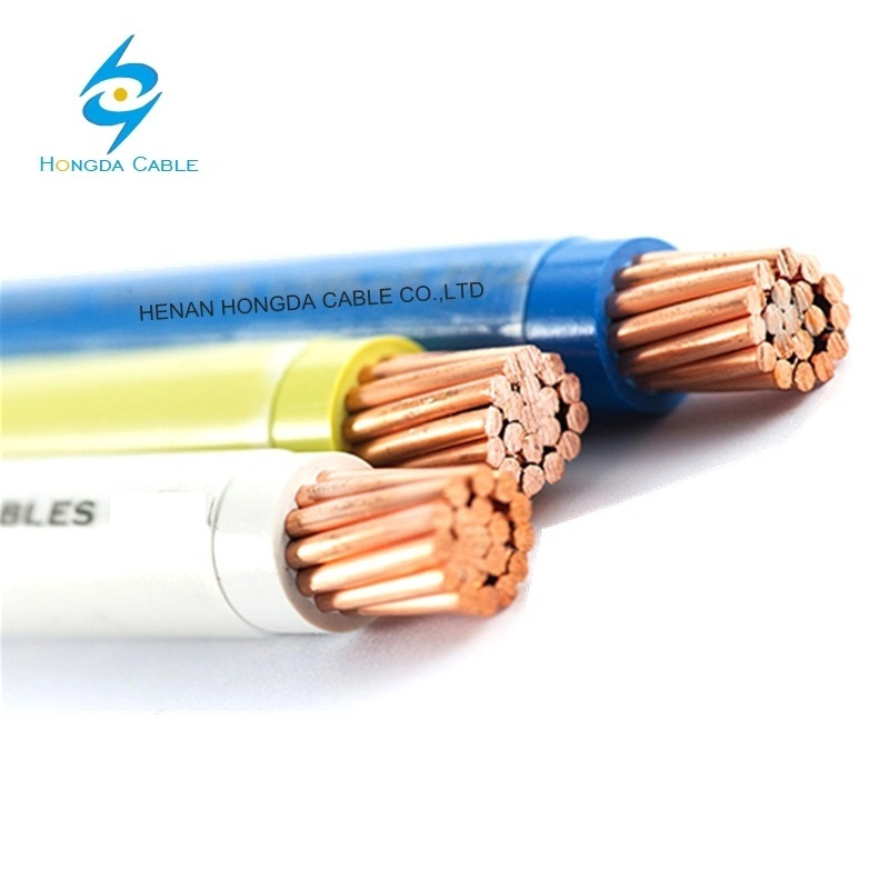 2.0sqmm 3.5sqmm 5.5sqmm 8.0sqmm 22sqmm Thhn/Thwn Stranded Copper Electric Wire and Cable
