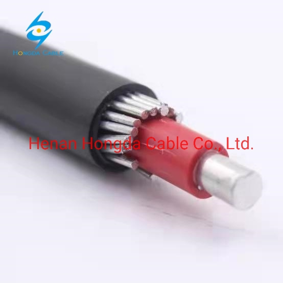 2*10mm2 2*16mm2 Concentric Service Cable with Communication Copper Wire 0.8mm