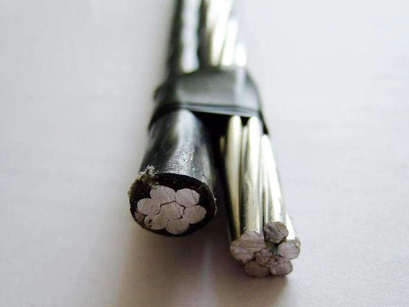 2*16mm2 Cable Aéreo XLPE Aislado con Mensajero AAAC NFC-33209
