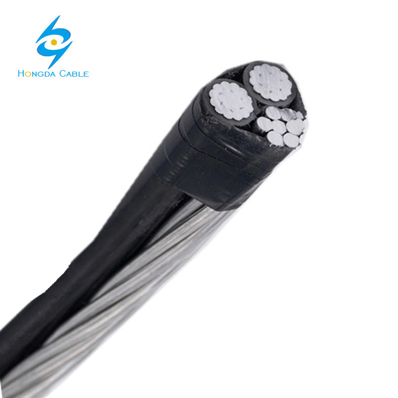 2-2-2 Conch Aluminum Triplex Overhead Neutral-Supported Multiplex Conductor Service Drop Cable