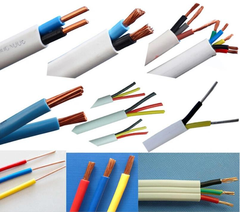 2.5mm Material de Aislamiento de PVC y Cable Eléctrico Flexible para Aplicación en Altura