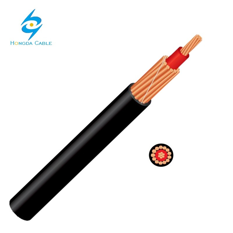 2 Core 1kv Stranded Copper XLPE Insulation Concentric Service Cable 10mm Sq