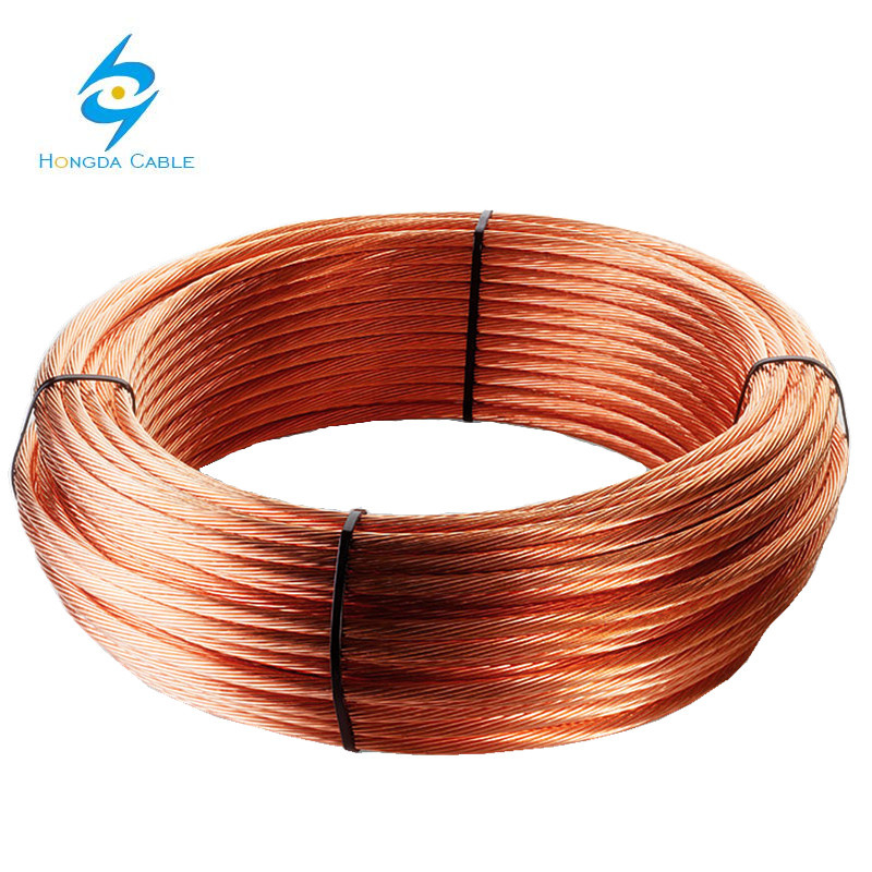 29mm2 Stranded Bare Copper Conductor Earth Bare Copper Wire