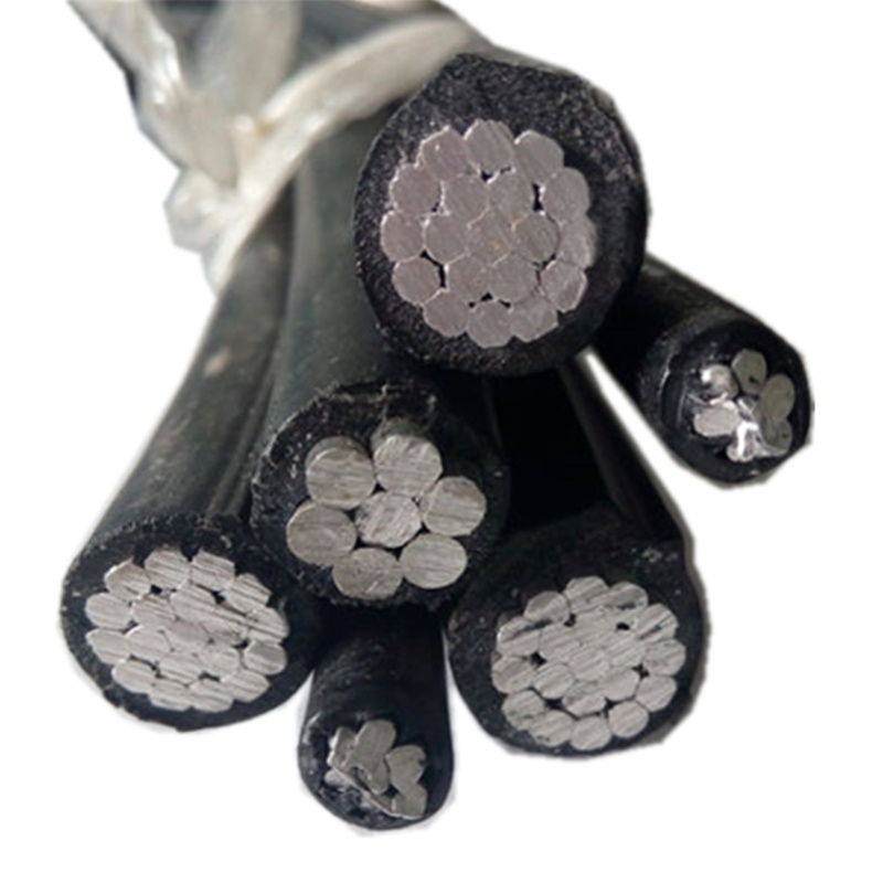 3*70+54.6+2*16mm2 Aluminum Overhead Cable Prc Insulated Twisted Aluminum Wire