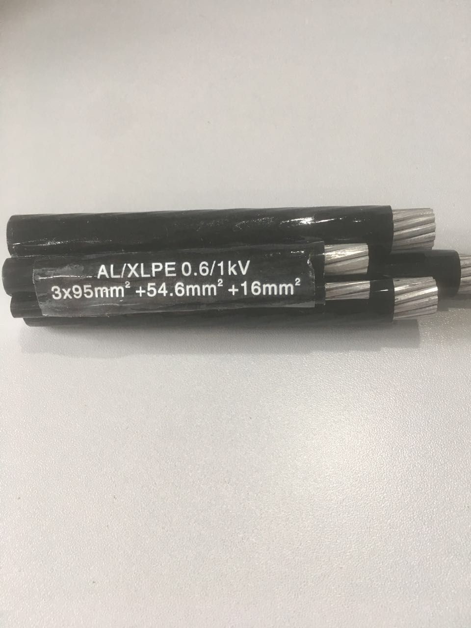 3*95+54.6+16sqmm ABC Cables with Street Lighting for Overhead