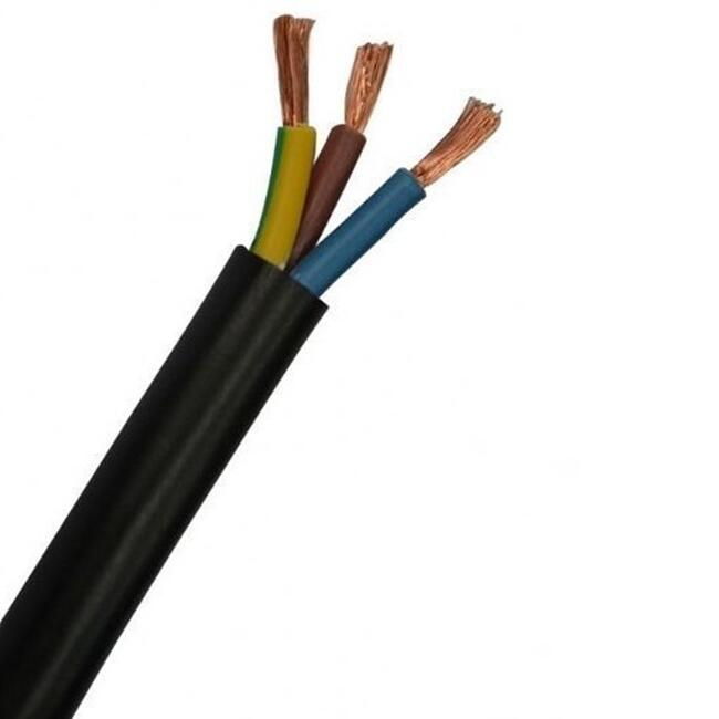 3 Core 3*2.5mm Ce Certificate Flexible Rvv Wire Cooper Conductor Fire Resistance PVC Insulation